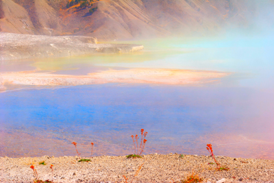 Item #200509250210: Autumn in Wyoming - Hot Spring