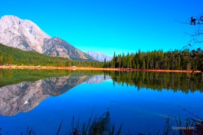 Item #200509290429: Autumn in Wyoming - String Lake